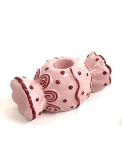 Ceramic Candy Candle Holder