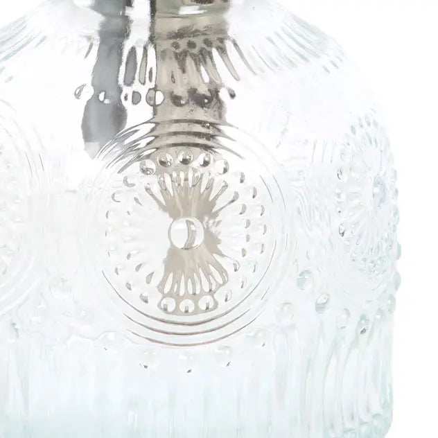 Clear Patterned Glass Plant Mister