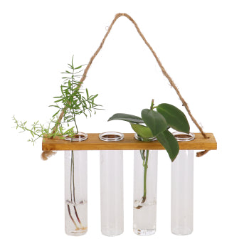 Hanging Test Tube Propagation Station – Small (FSC® Certified) Description: