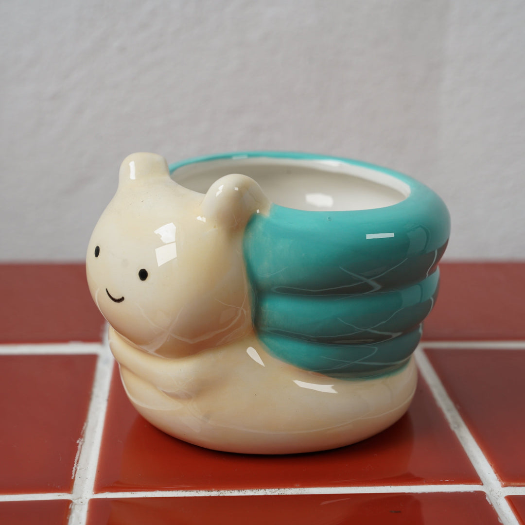 Mini Snail Ceramic Pots
