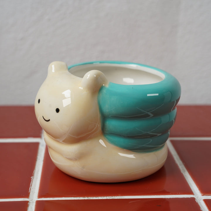 Mini Snail Ceramic Pots