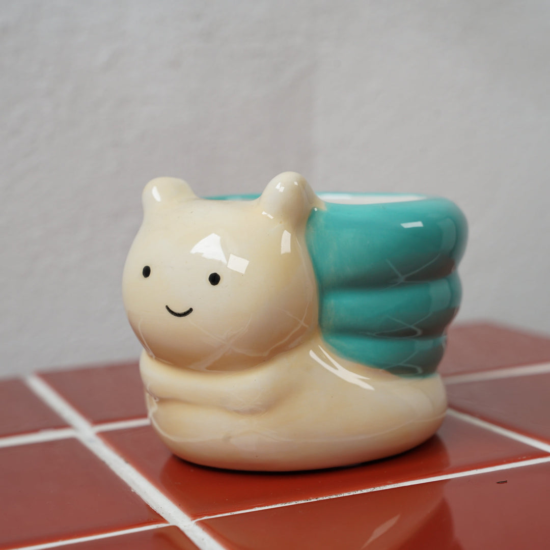 Mini Snail Ceramic Pots