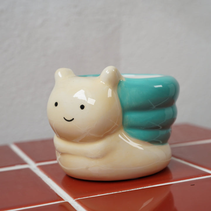 Mini Snail Ceramic Pots