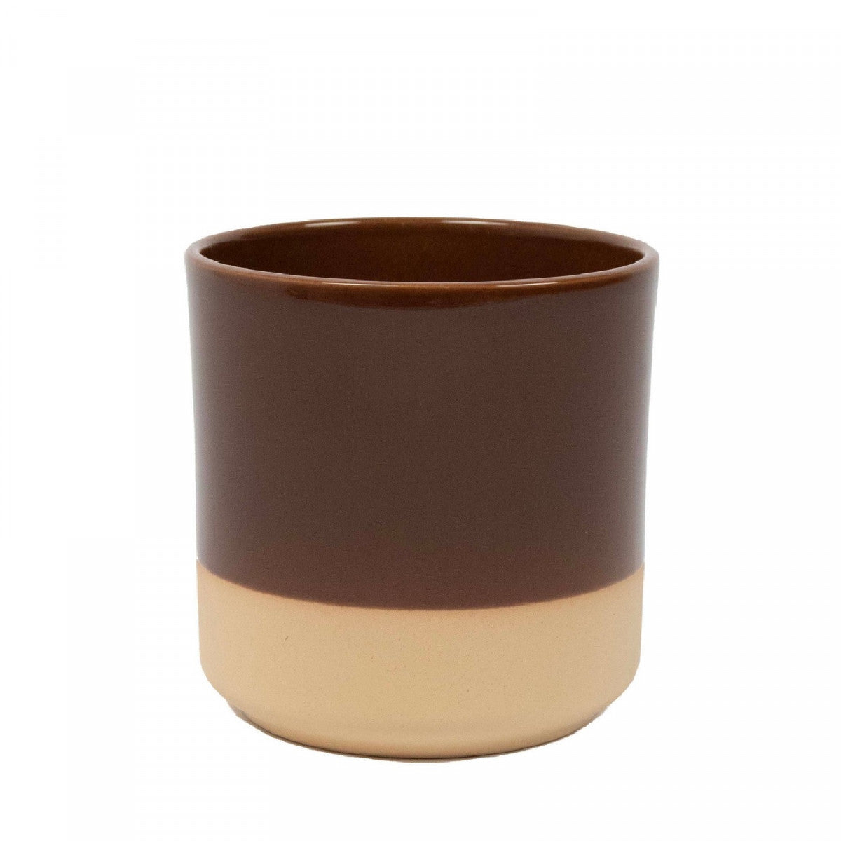 Colour Block Ceramic Pot
