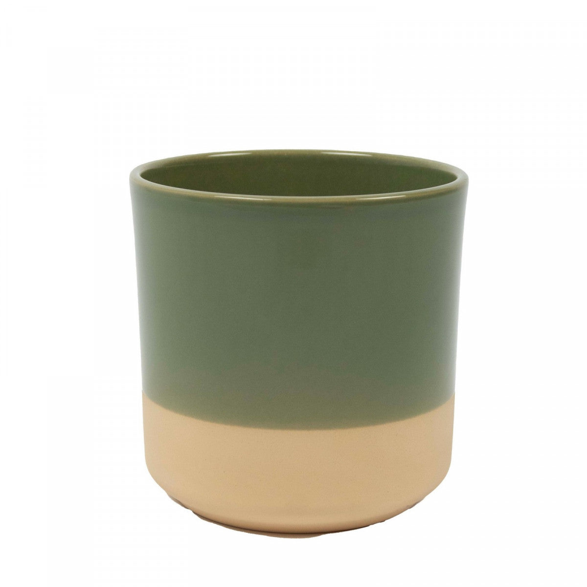 Colour Block Ceramic Pot
