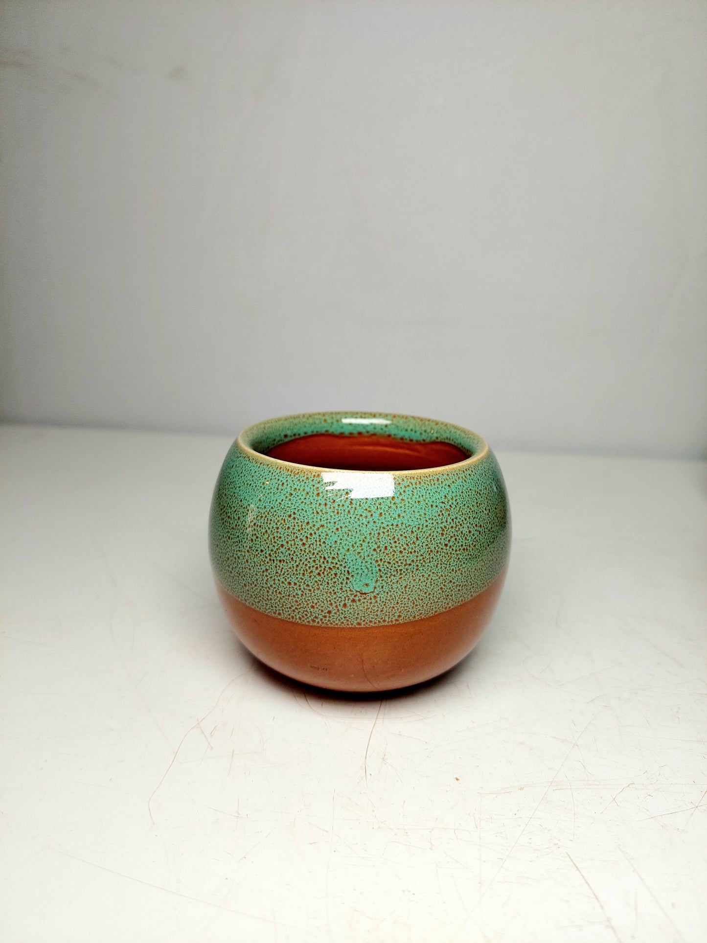 Mini Round Glazed Pot
