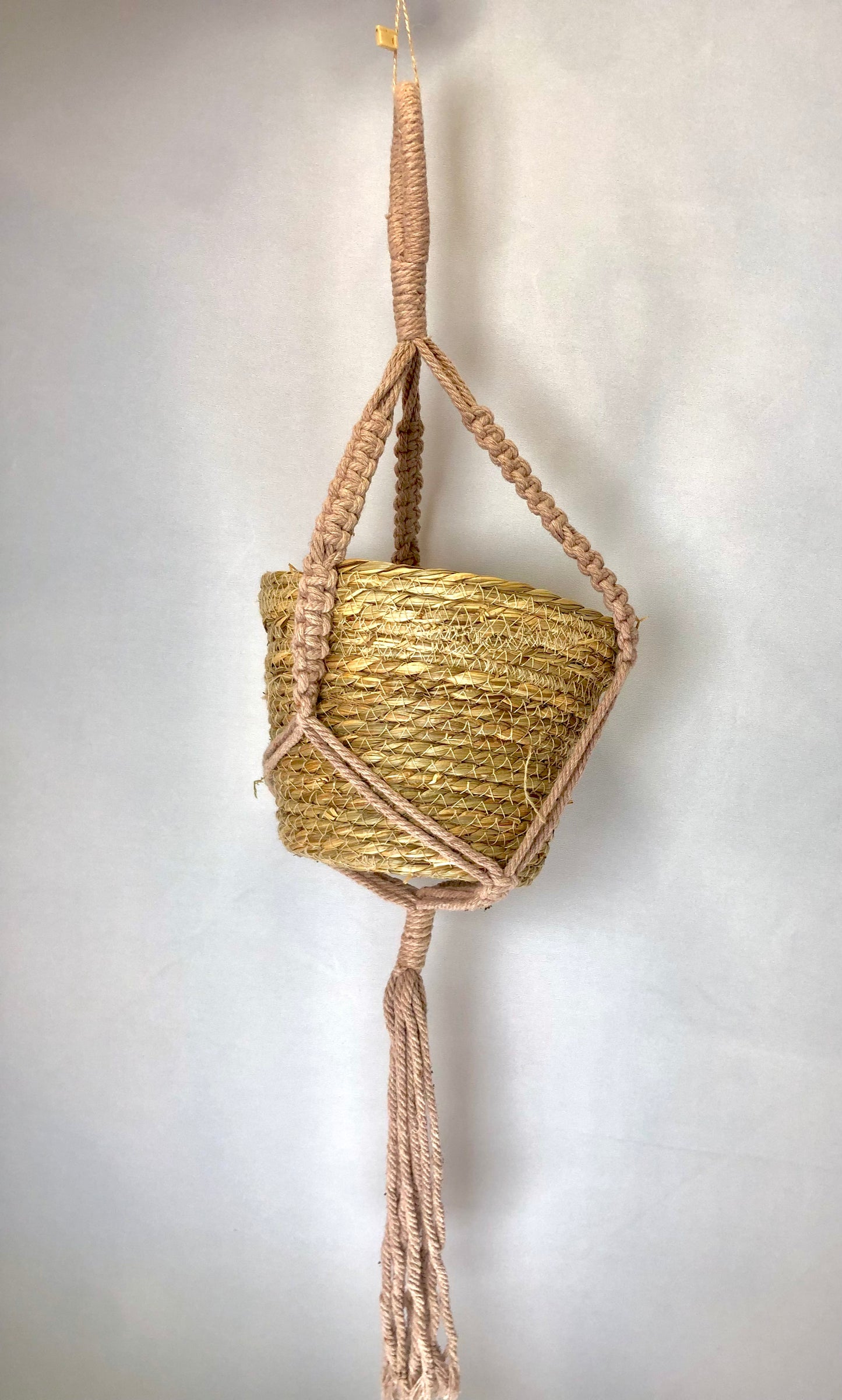 Macrame Hanging Basket