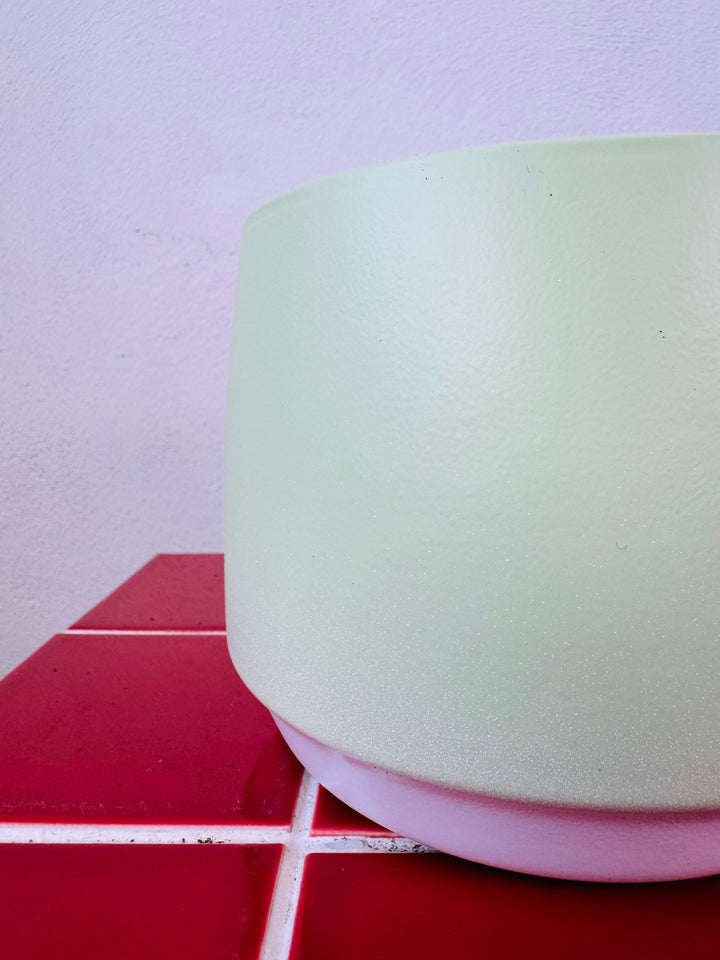 Sage Green Ceramic Plant Pot – 16cm