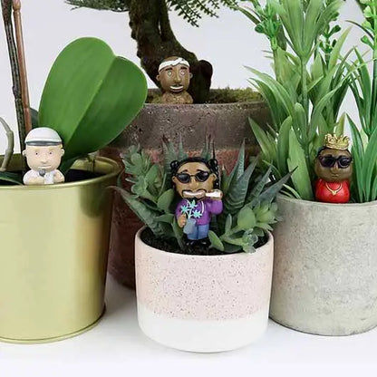 Rap Legends Gnome Planters