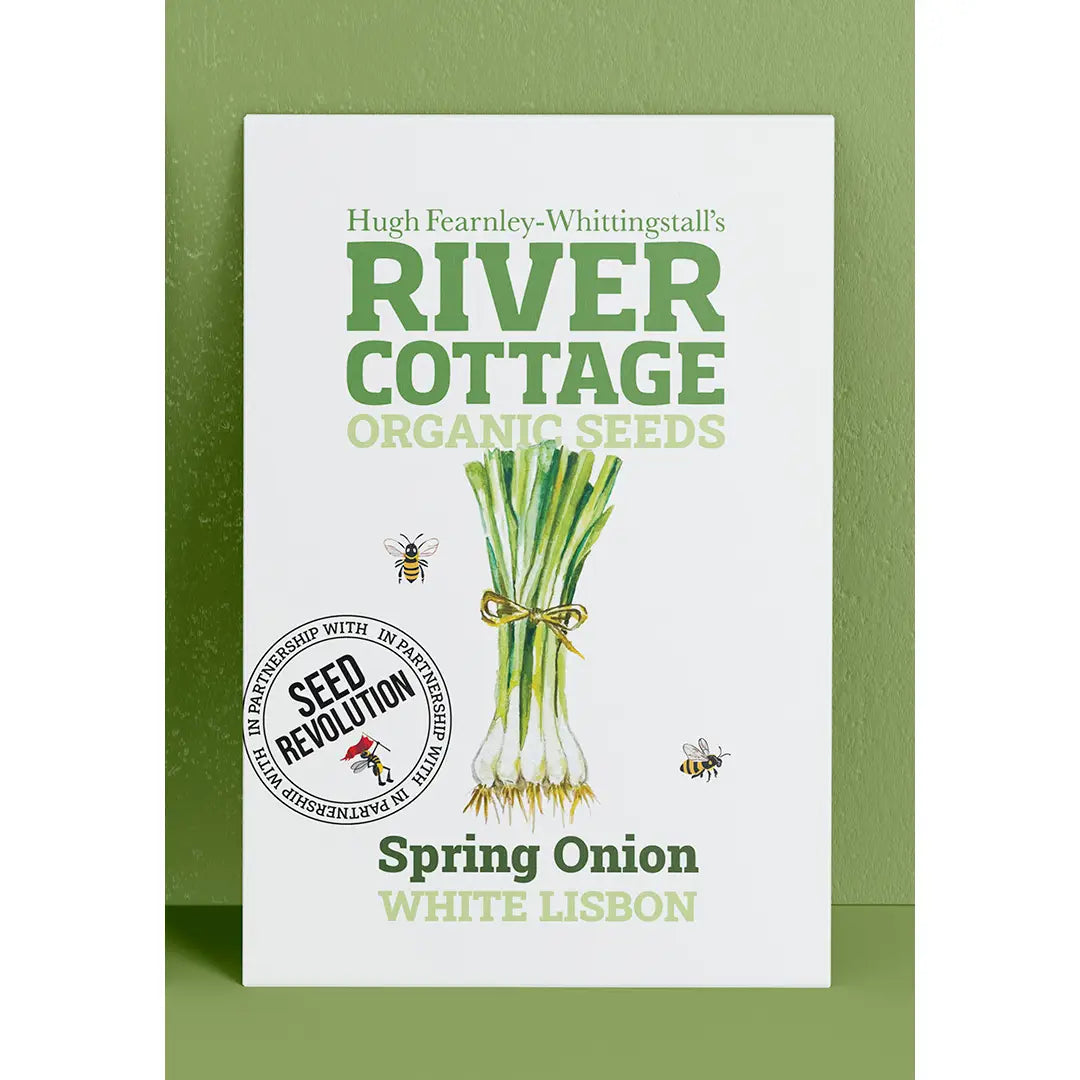 Organic Spring Onion Seeds White Lisbon | River Cottage