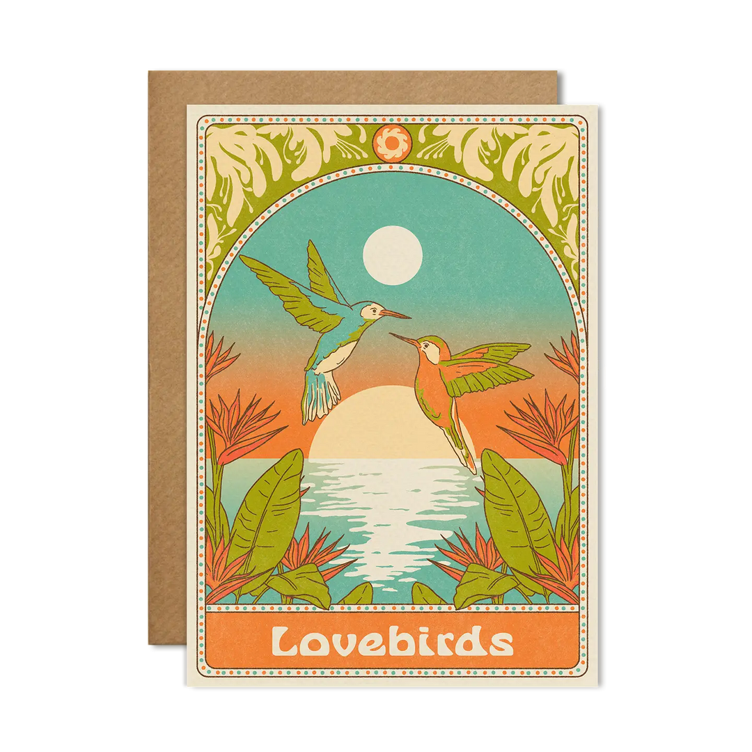 Lovebirds Card