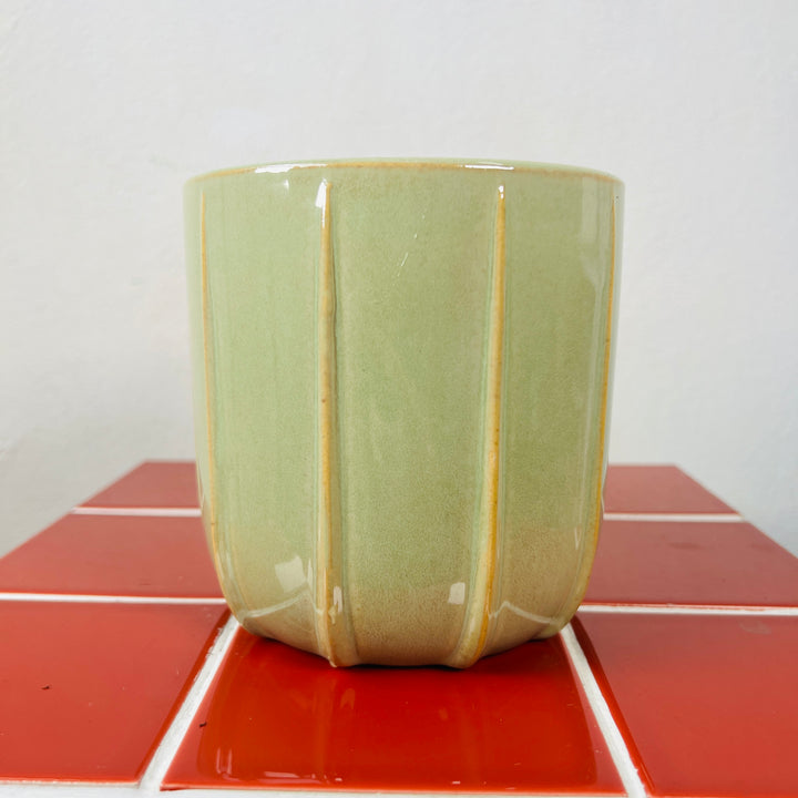 Mimesis Textured Ceramic Plant Pot | Indoor Planter