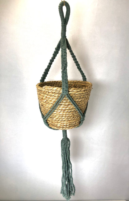 Macrame Hanging Basket