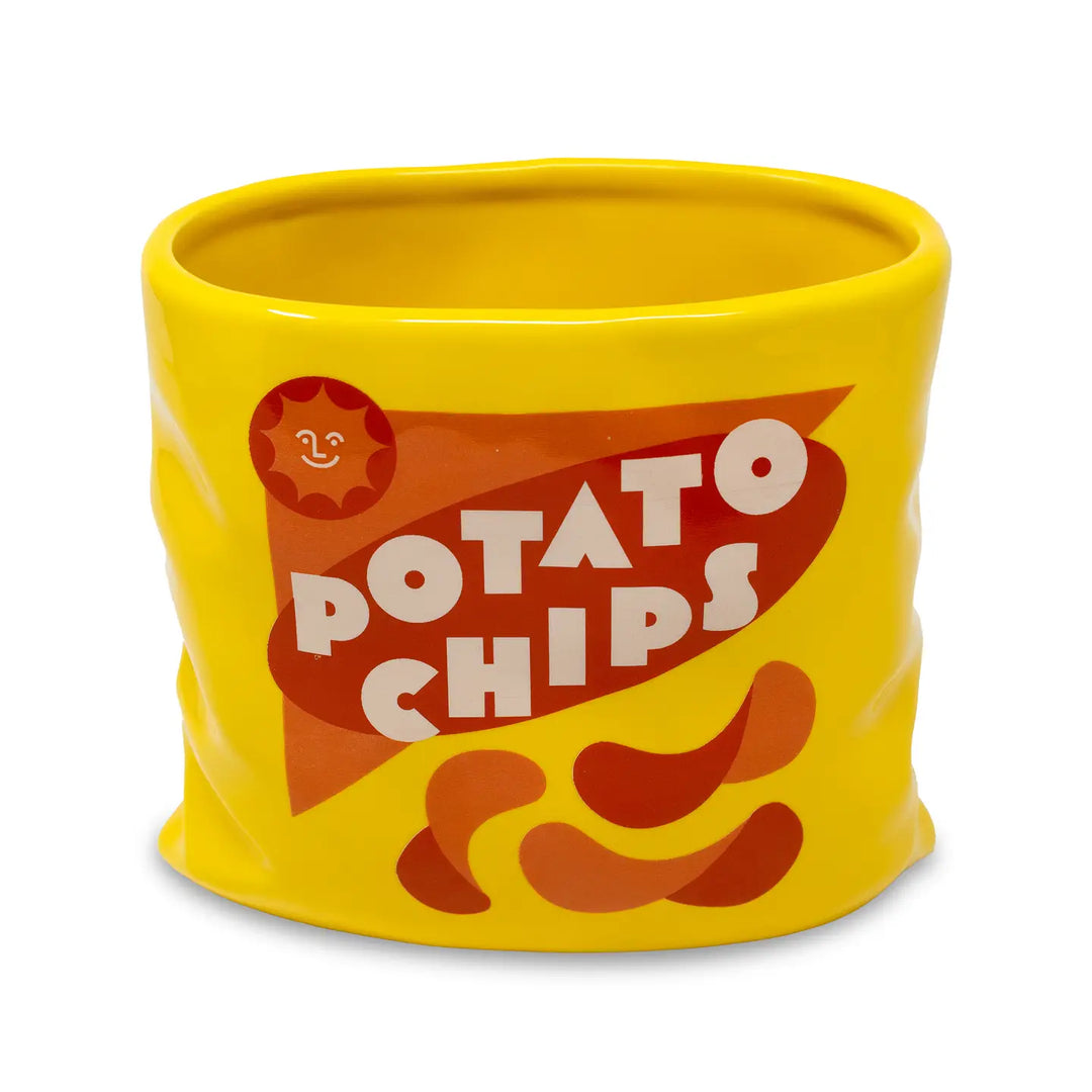Ceramic Vase, Potato Chips