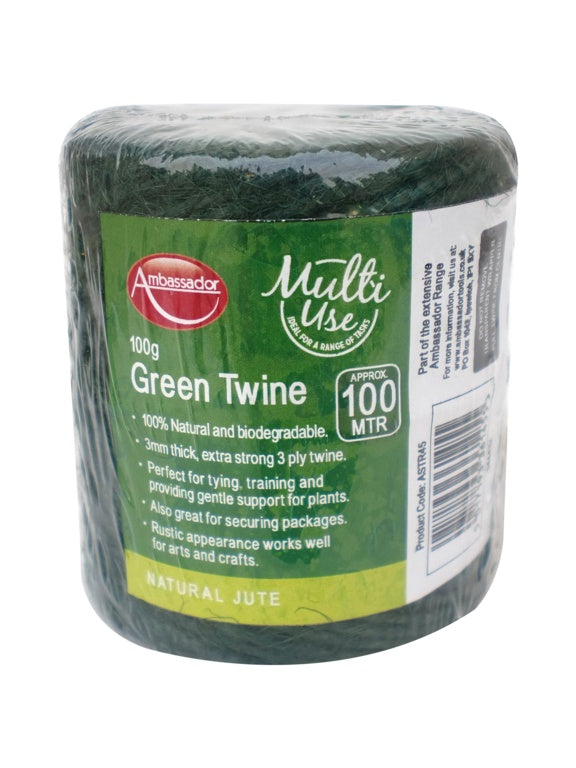 Green Jute Twine – 100% Natural & Biodegradable