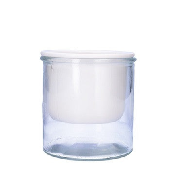Glass Malga Pot+glass