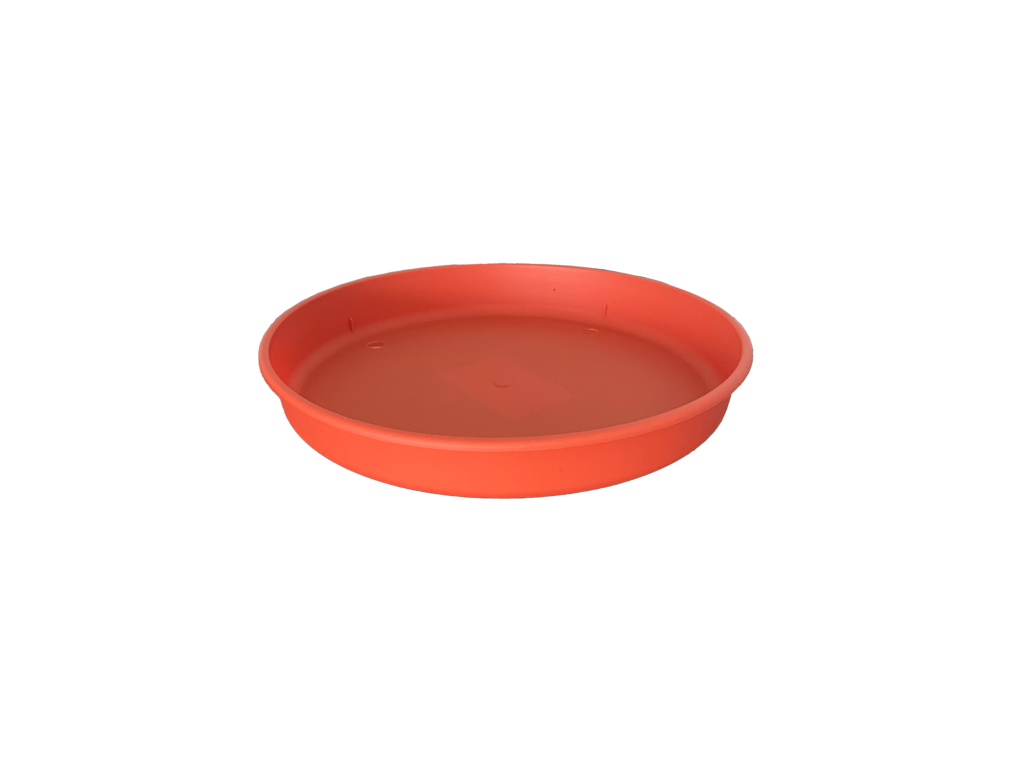 Terracotta plastic plant saucer