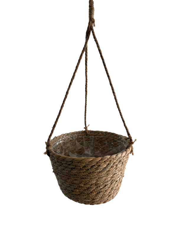 Oval Woven Hanging Basket