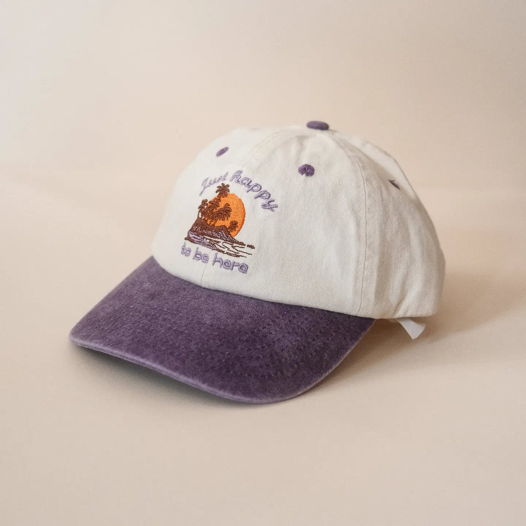 Happy to be here Embroidered Cap