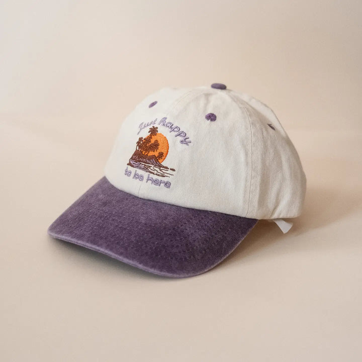 Happy to be here Embroidered Cap