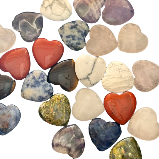 Tiny Crystal Heart - Lucky dip