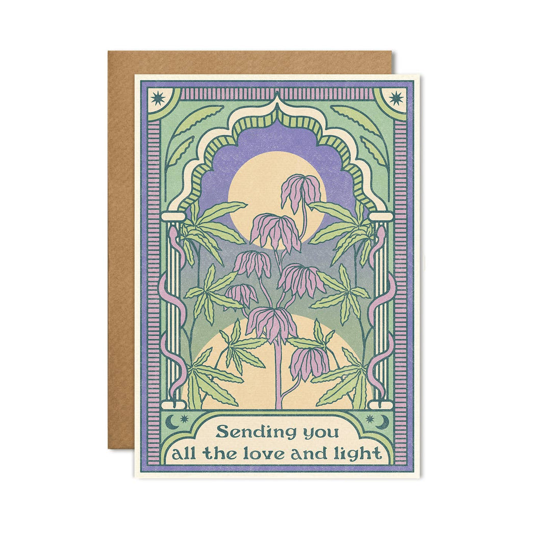 Sending You All the Love and Light Card