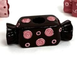 Ceramic Candy Candle Holder