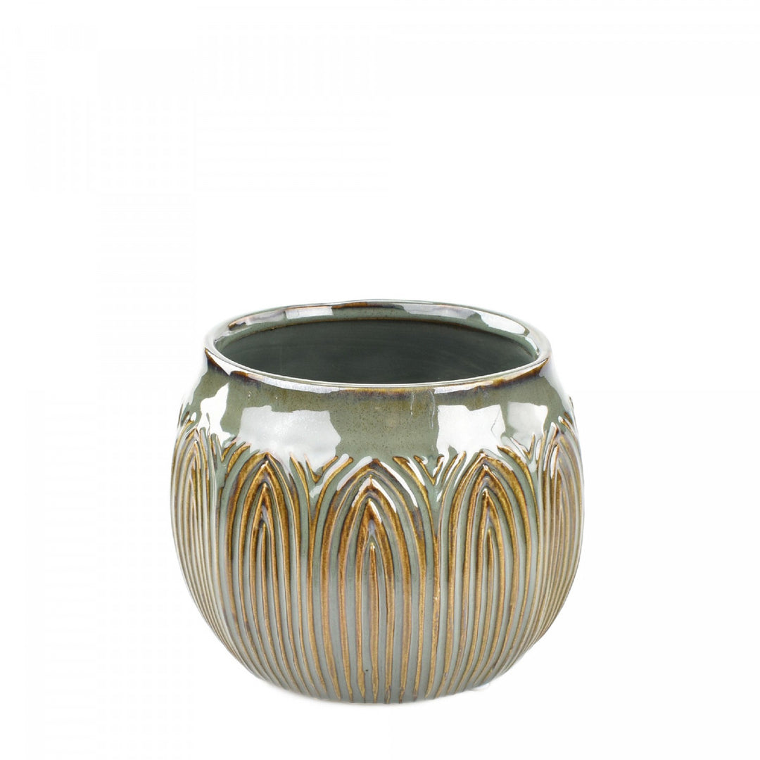Lotus Ceramic Pot