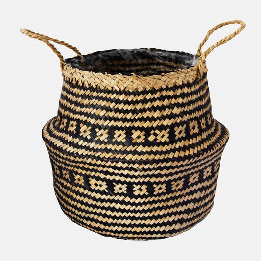 Seagrass Sustainable Tribal Lined Basket