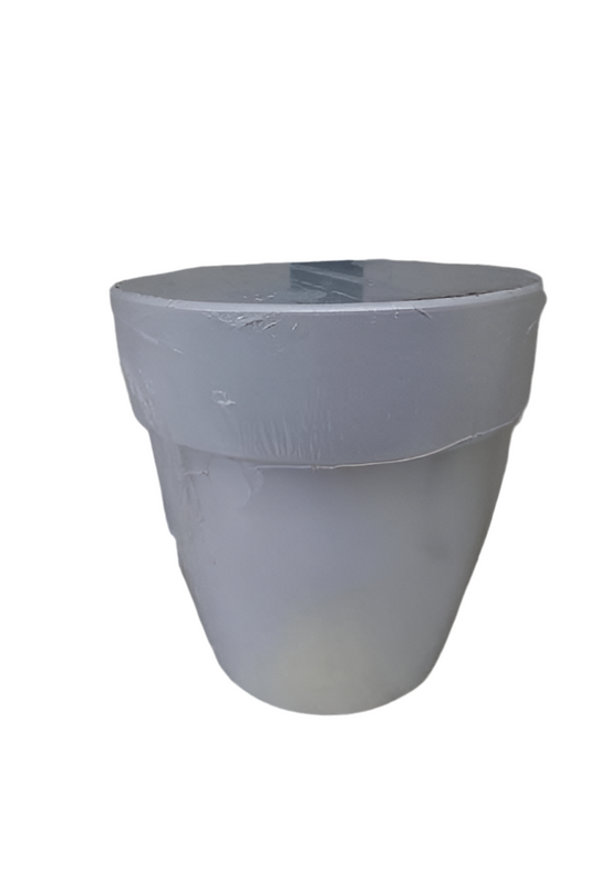 Cloud Gloss White Pot