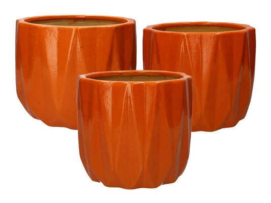 Luke orange pot