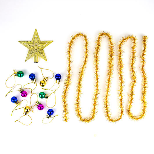 Festive Christmas Plant Baubles