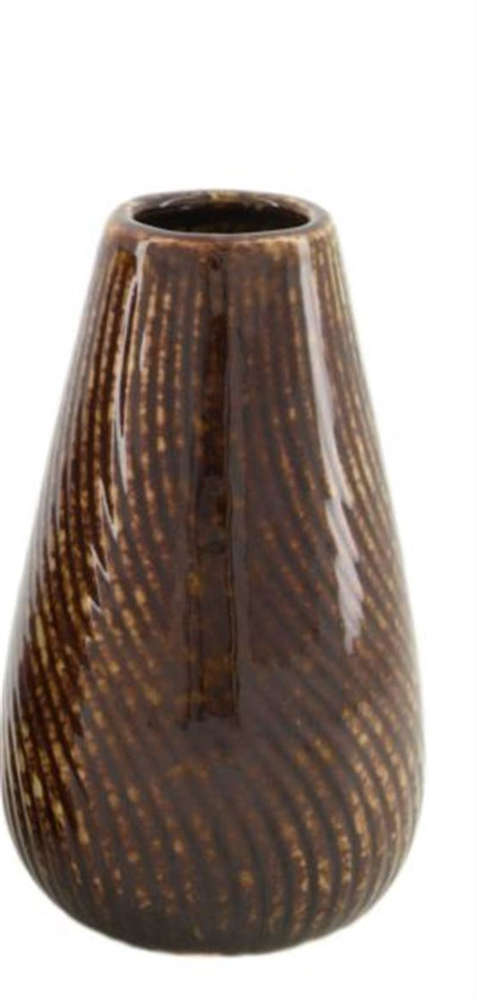 Ceramic Brown Vase