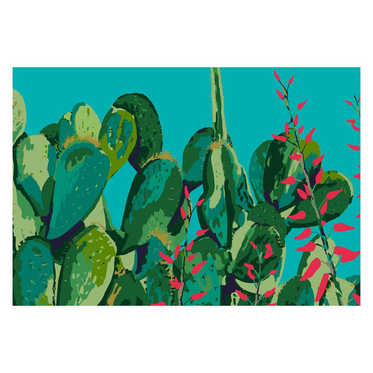 Art Print ‘Cactus Garden Series No.2’  A4