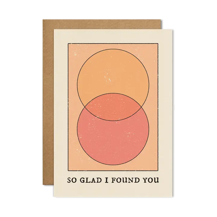 So Glad I Found You Card