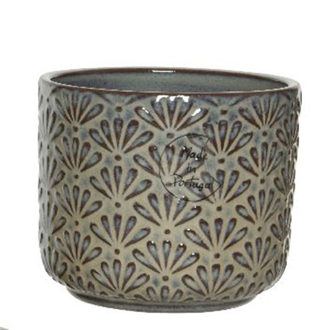 Morris Ceramic Pot – Brown – 8cm
