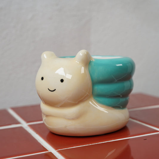 Mini Snail Ceramic Pots