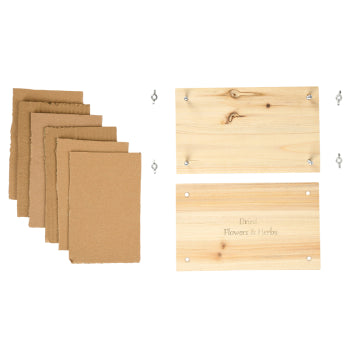 Flower & Herb Press with Screws – FSC® Certified Wood
