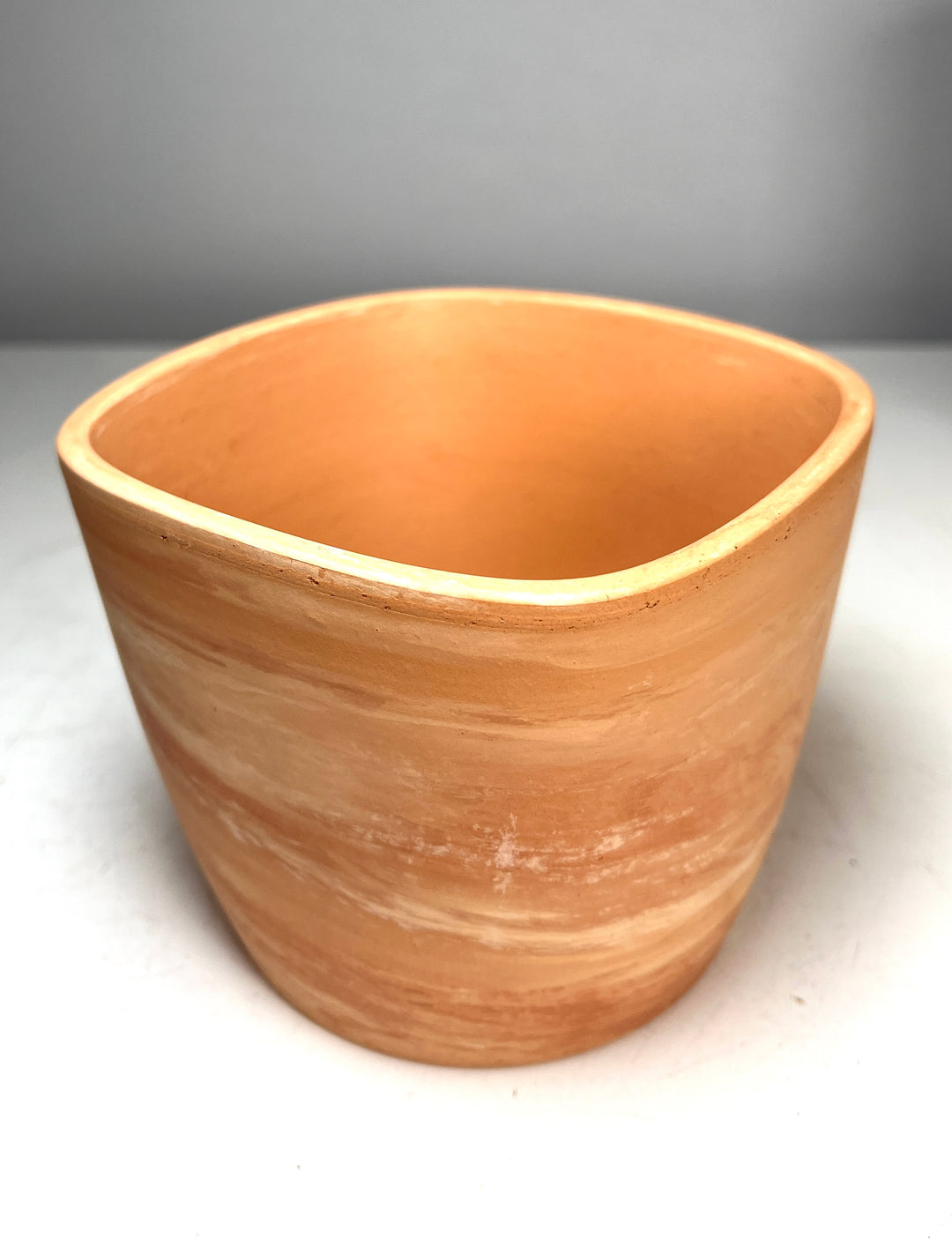 Natural wash terracotta pot