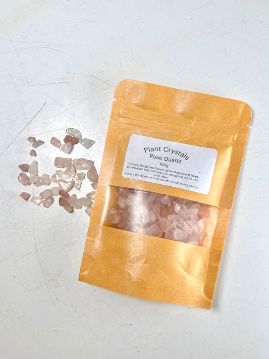 Plant Crystals 100g-Rose Quartz