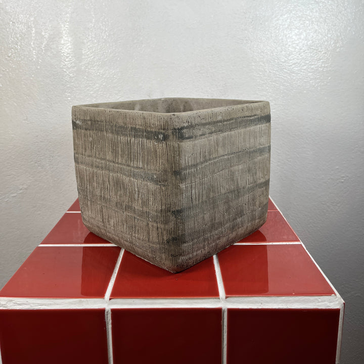 Cement Block planter | D17 × H15 cm