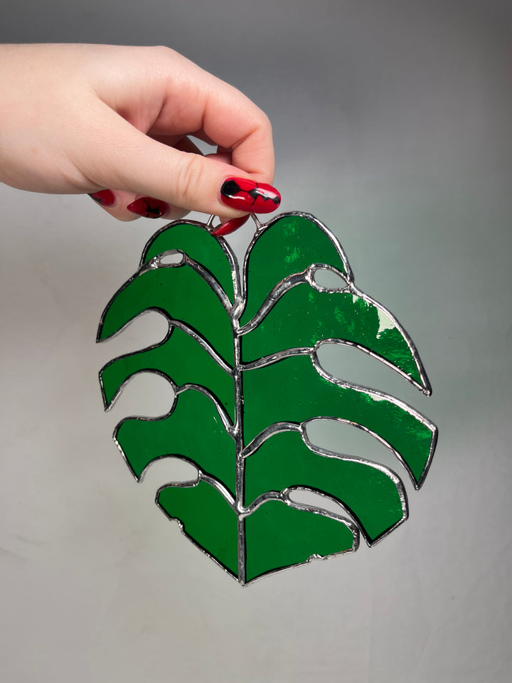 Stained Glass Monstera