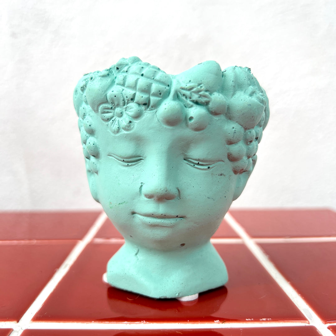 Mini Head Planter Pot – 6cm (Colour Variants)
