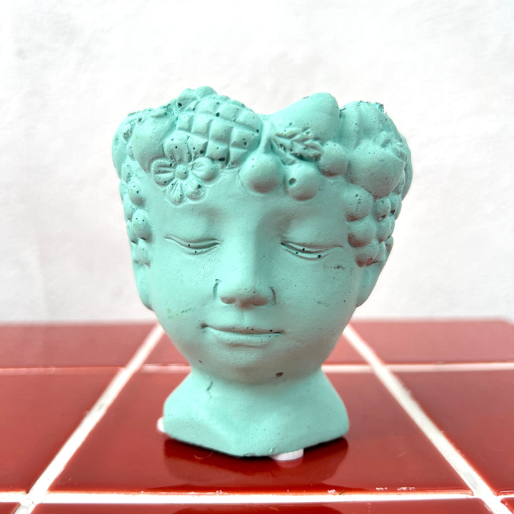 Mini Head Planter Pot – 6cm (Colour Variants)