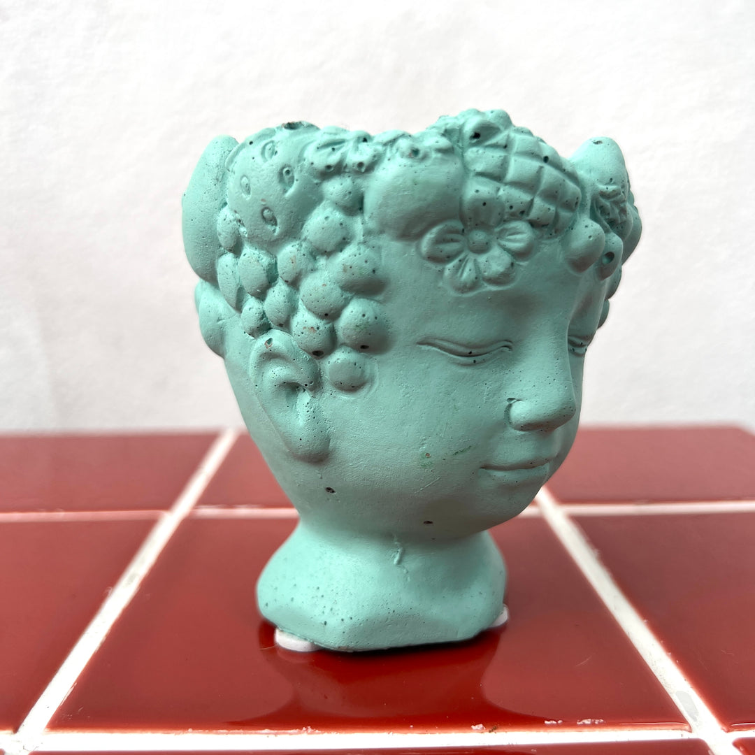 Mini Head Planter Pot – 6cm (Colour Variants)