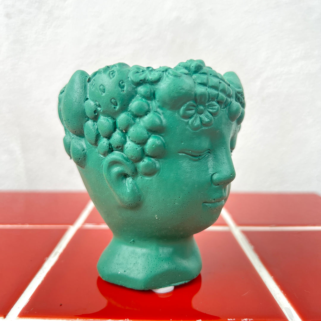 Mini Head Planter Pot – 6cm (Colour Variants)