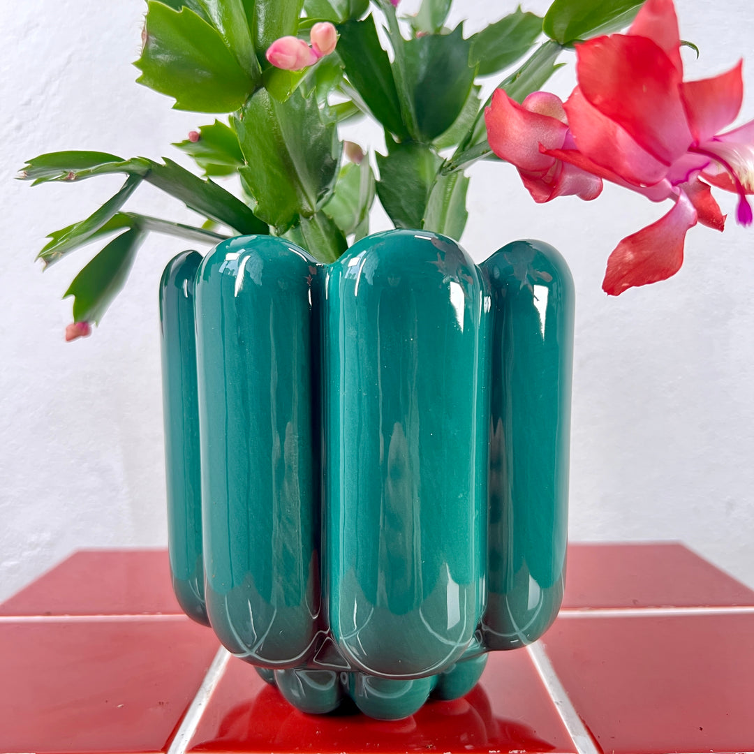 Retro Flower- Plant Pot Ø12cm