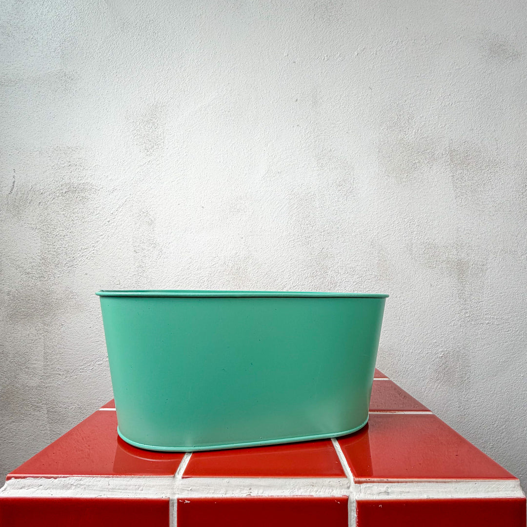 Galvanised Trough Oval 23.3cm