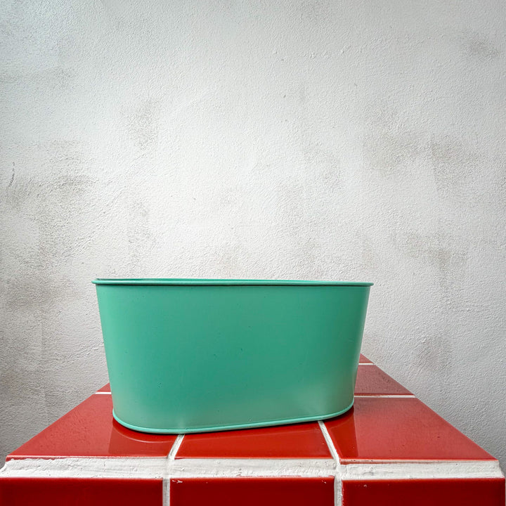 Galvanised Trough Oval 23.3cm