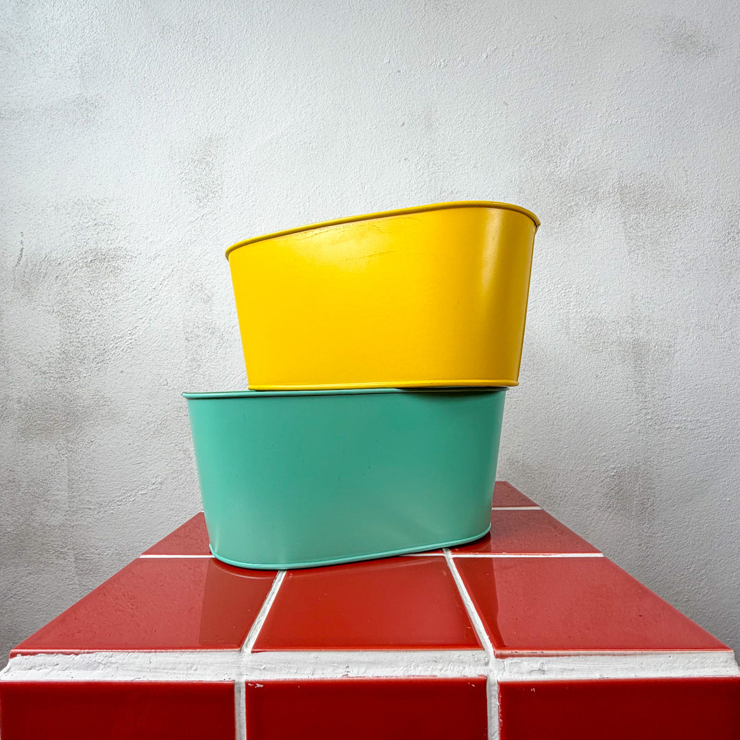 Galvanised Trough Oval 23.3cm